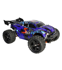 Радиоуправляемая трагги Remo Hobby S EVO-R UPGRADE V2.0 (синяя) 4WD 2.4G 1/16 RTR