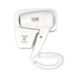 Фен для волос настенный PUFF-1200, 1200 Вт, пластик, 2 скорости, белый, 1405.001