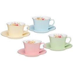 ЧАЙНЫЙ НАБОР LEFARD "ВРЕМЕНА ГОДА" НА 4 ПЕР.8 ПР. 250 МЛ МИКС (КОР=8НАБ.)