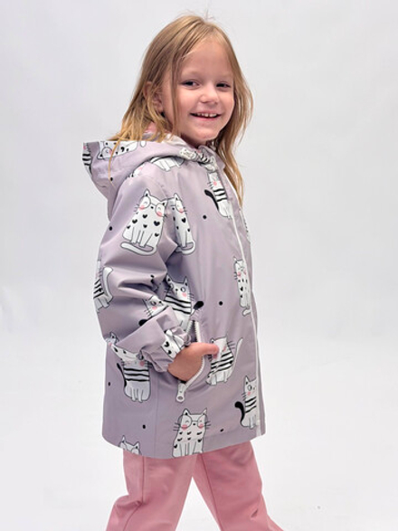 Парка демисезонная мембрана для девочкие 4-9 лет Милашка Сьюзи