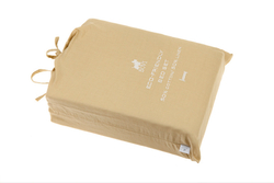 Постельное белье 1.5 спальное Bovi Linen горчичное упаковка