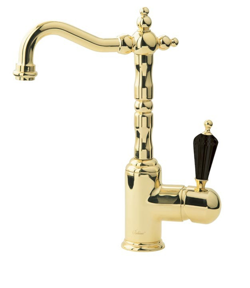 Boheme Смеситель для умыв,высокий TRADIZIONALE NERO (Золото)_Комплект