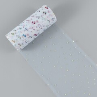 Фатин с разноцветными блестками 15 см