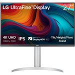 Монитор LG 27" UltraFine 27UP650K-W черный (IPS LED 16:9 3840x2160, 60Hz, 4K, 5ms)