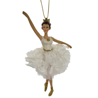 Балерина бело-золотая