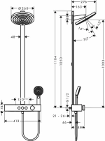 Душевая система Hansgrohe Pulsify 24240000