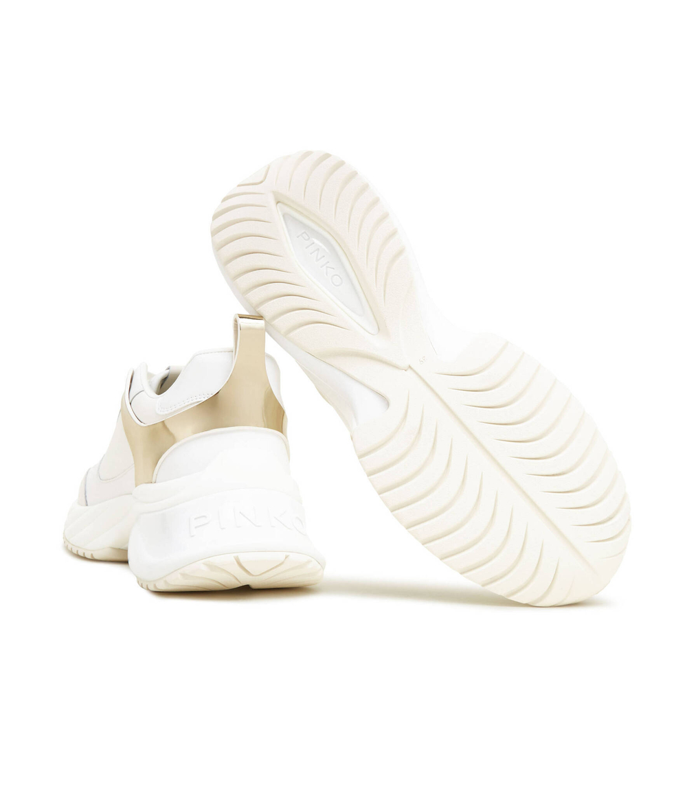 Кожаные кроссовки ariel Pinko - белый(SS0027 P025)