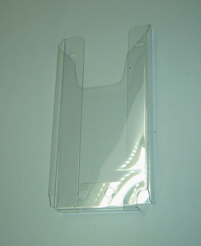 Карман буклетница настенная для буклета 100х210 15 мм 0,7 ПЭТ