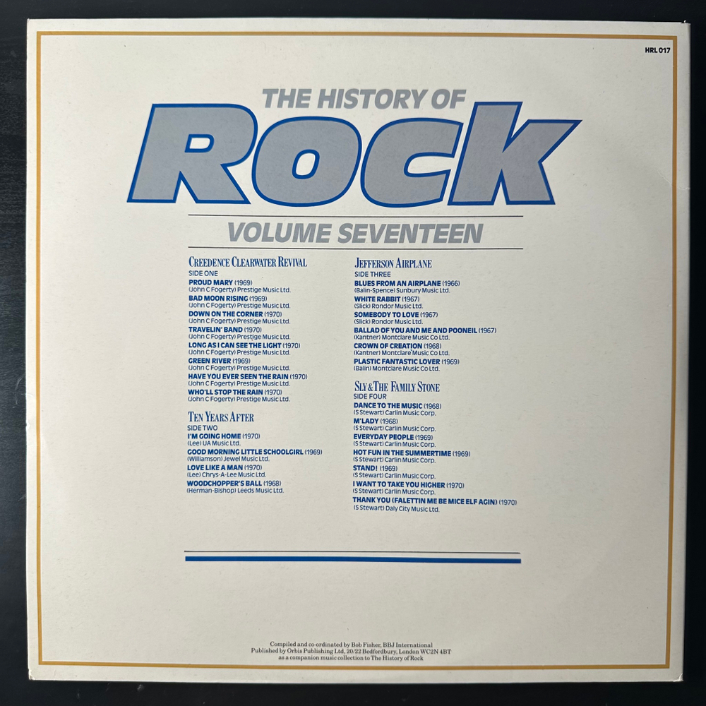 Сборник History Of Rock 17 2LP (Англия 1983г.)
