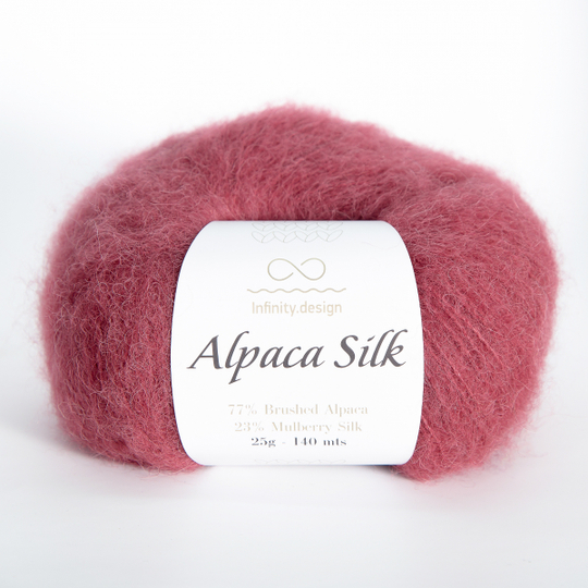 Infinity Design Alpaca Silk  (4344/Увядшая роза)
