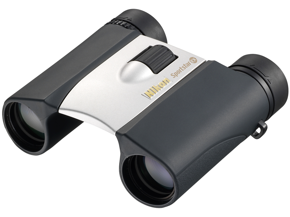 Бинокль Nikon Sportstar EX 10x25 серебристый