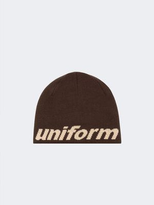 Шапка UNIFORM Sport Classic коричневый