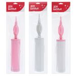 Насос ручной, с защитой от падения, двухходовой, 27 см, Розовый, 1 шт.