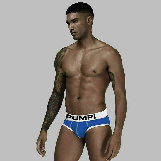 Мужские трусы брифы синие PUMP! PU013-9
