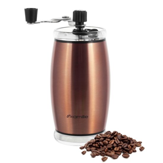 Кофемолка ручная Kamille КМ-7029С