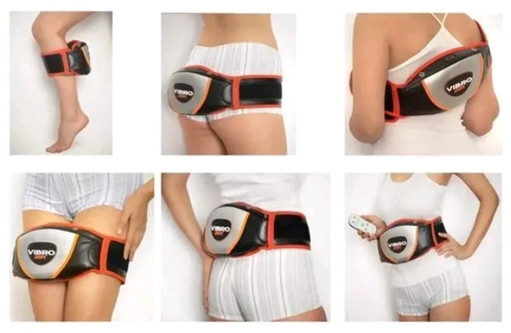 Массажный пояс для похудения Vibro Shape