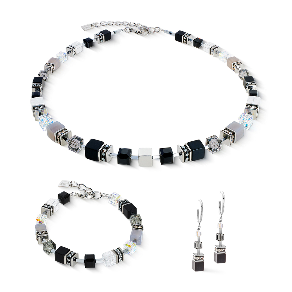 Браслет Coeur de Lion Black-Silver 3039/30-1317