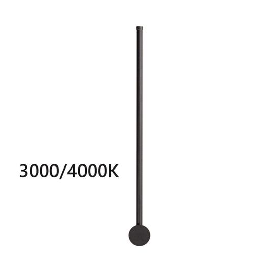 4335/12WLP HIGHTECH ODL22 299 чёрный Настенный светильник IP20 LED 12W 525Лм3000K/4000K (перекл. ч/з тумблер на драйвере) FILLINI