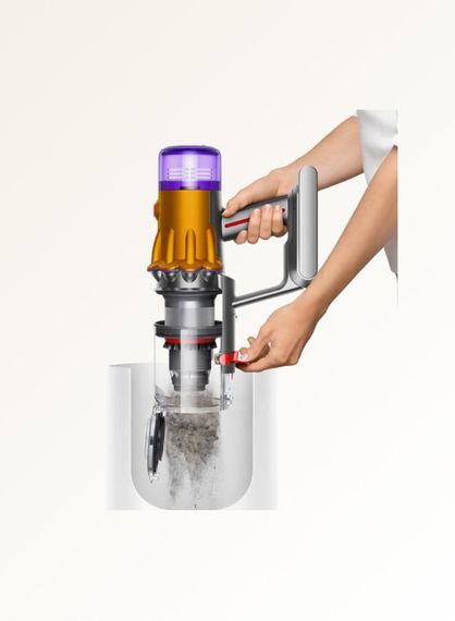 Беспроводной пылесос Dyson V12s Detect Slim Submarine (Серый/Золотой)