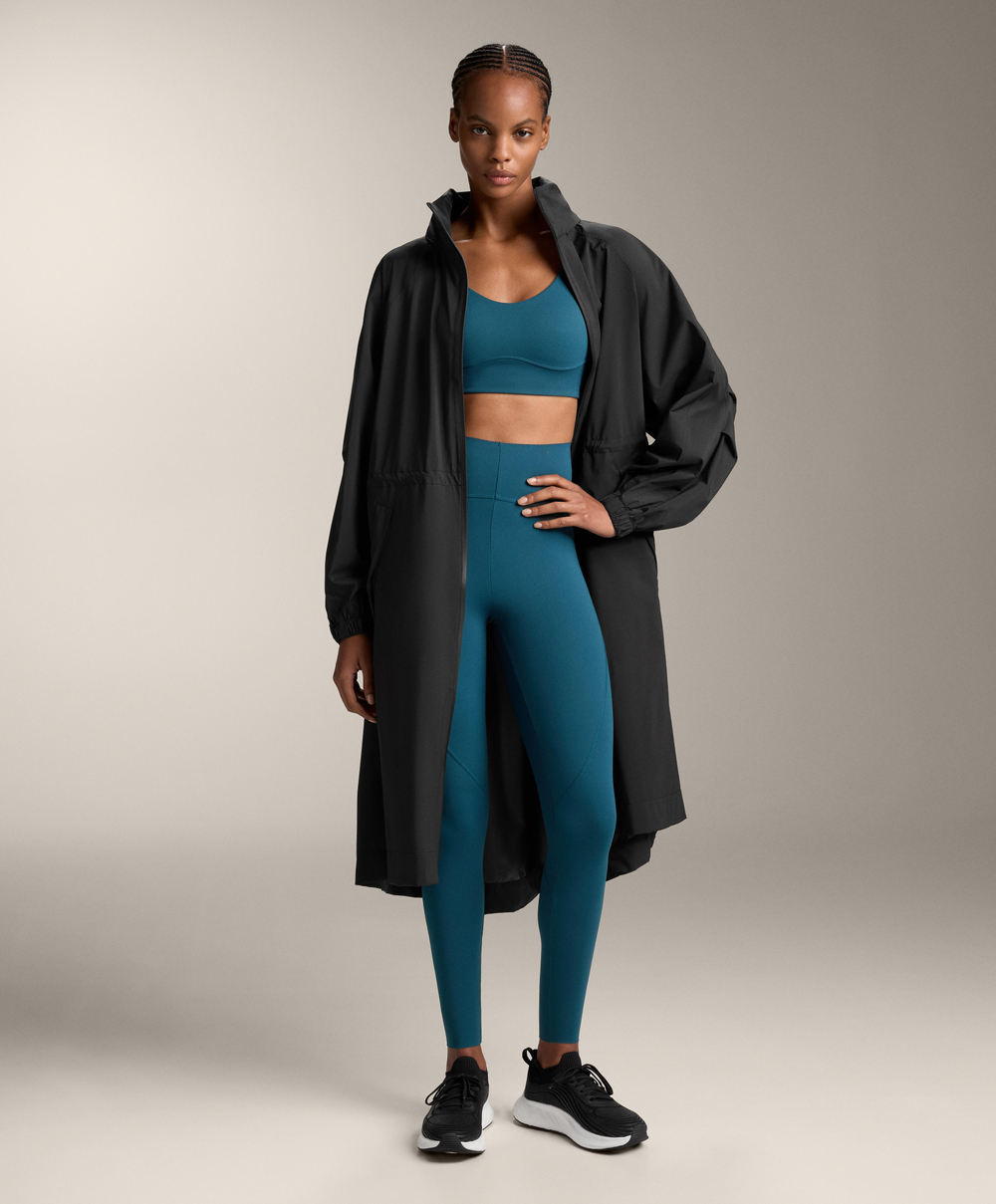 OYSHO Спортивный бюстгальтер, сине-зеленый