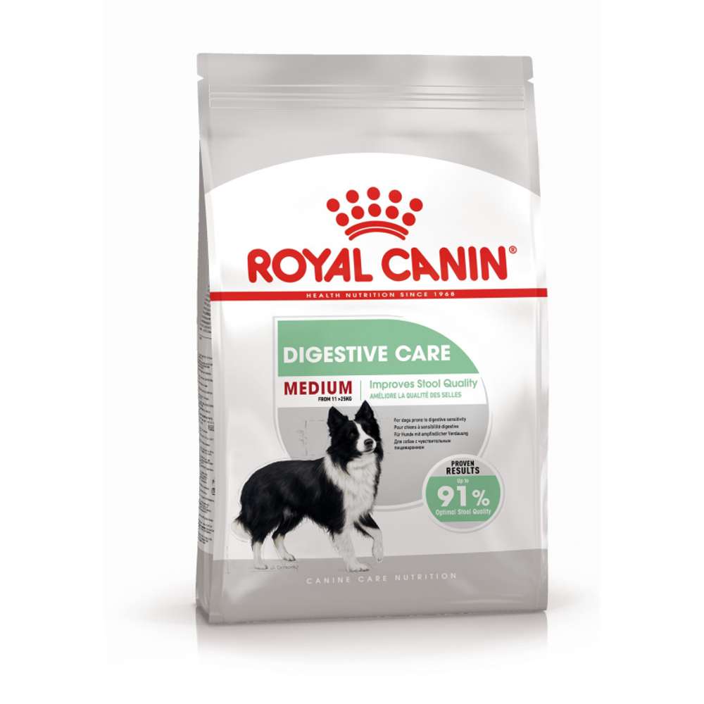 Royal Canin Medium Digestive Care Медиум Дайджестив кэа Корм сухой для взрослых собак средних размеров с чувствительным пищеварением 3кг
