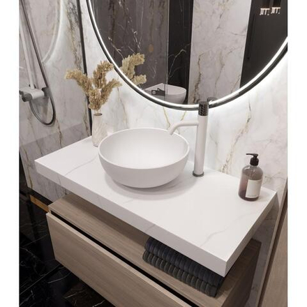 Столешница под раковину Boheme Armadi Art Flat 100 869-100-CLCT, CALACATTA