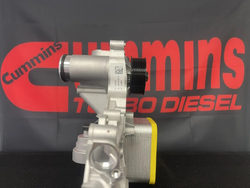 Крышка двигателя передняя (с отв.) (насос масляный в сборе) Cummins Е-4 ISF 2.8 (оригинал) (уп. Cummins)