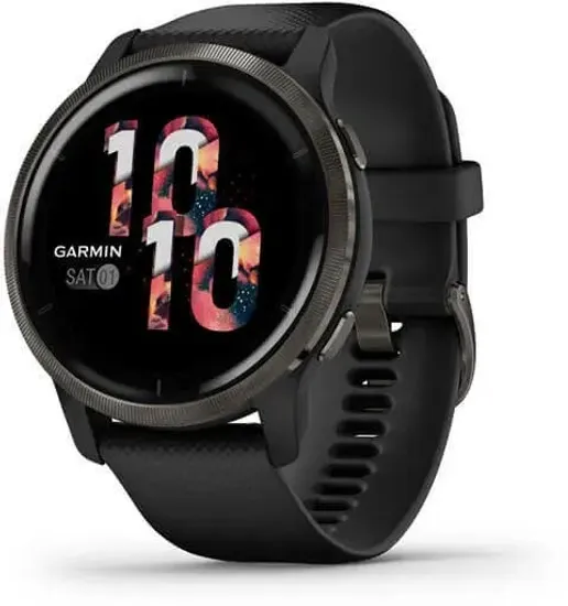 Умные часы Garmin Venu 2 Plus, черный