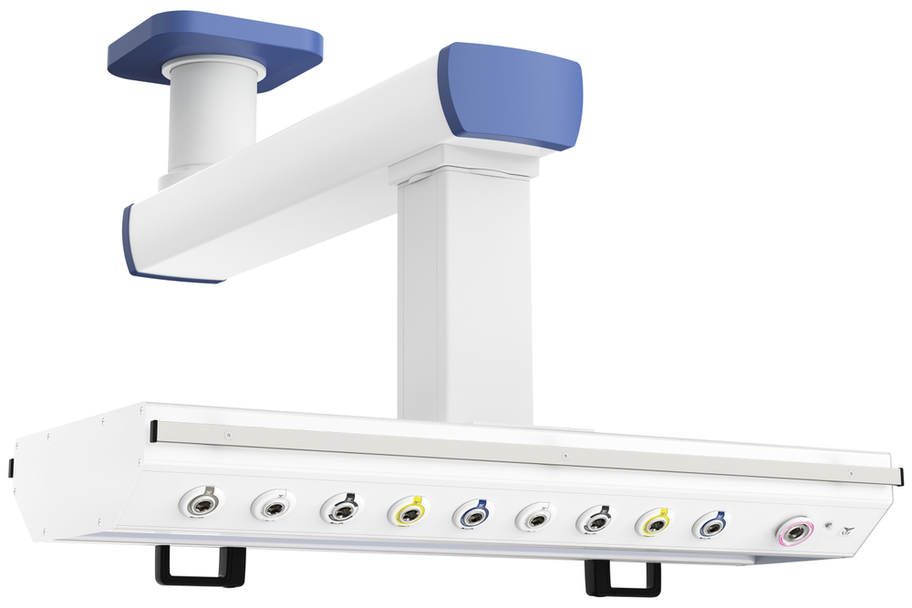 Потолочная медицинская консоль CADUCEUS C1-A одноплечевая