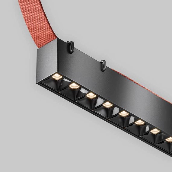 Подвесной светодиодный светильник Maytoni Technical Pendant system Parity Points TR128B-12W3K-M-B