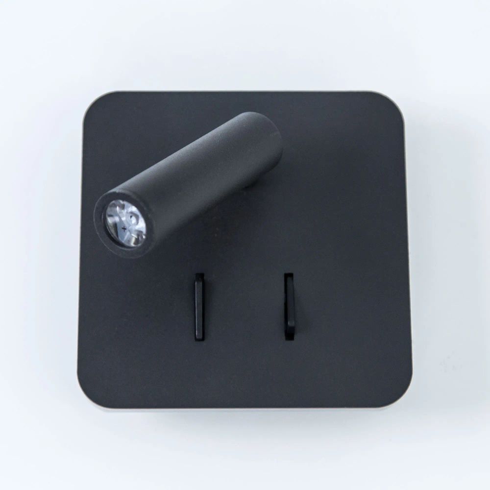 Citilux Декарт CL704421 LED Бра с выключателем Чёрное