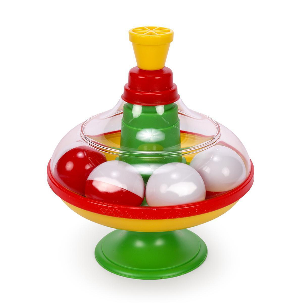 Юла с шариками 14см (Стеллар)