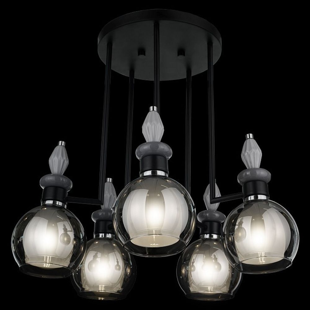 Потолочная люстра 33 идеи CHN903 CHN903.05.CH17.BL-S12GR