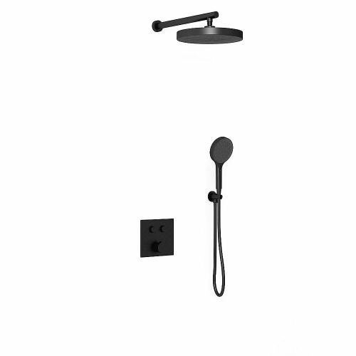 Душевая система Vincea Inspire VSFW-4I212RMB черная матовая