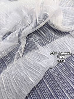 Тюль лен полоска (1020 LAVİNYA)