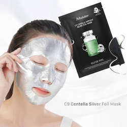 JMsolution C9 Centella Ampoule Silver Foil Mask ампульная маска с центеллой