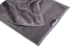 Полотенце 50x100 Garda Decor Юнона серое 106DMT- 651-4110-POL SER