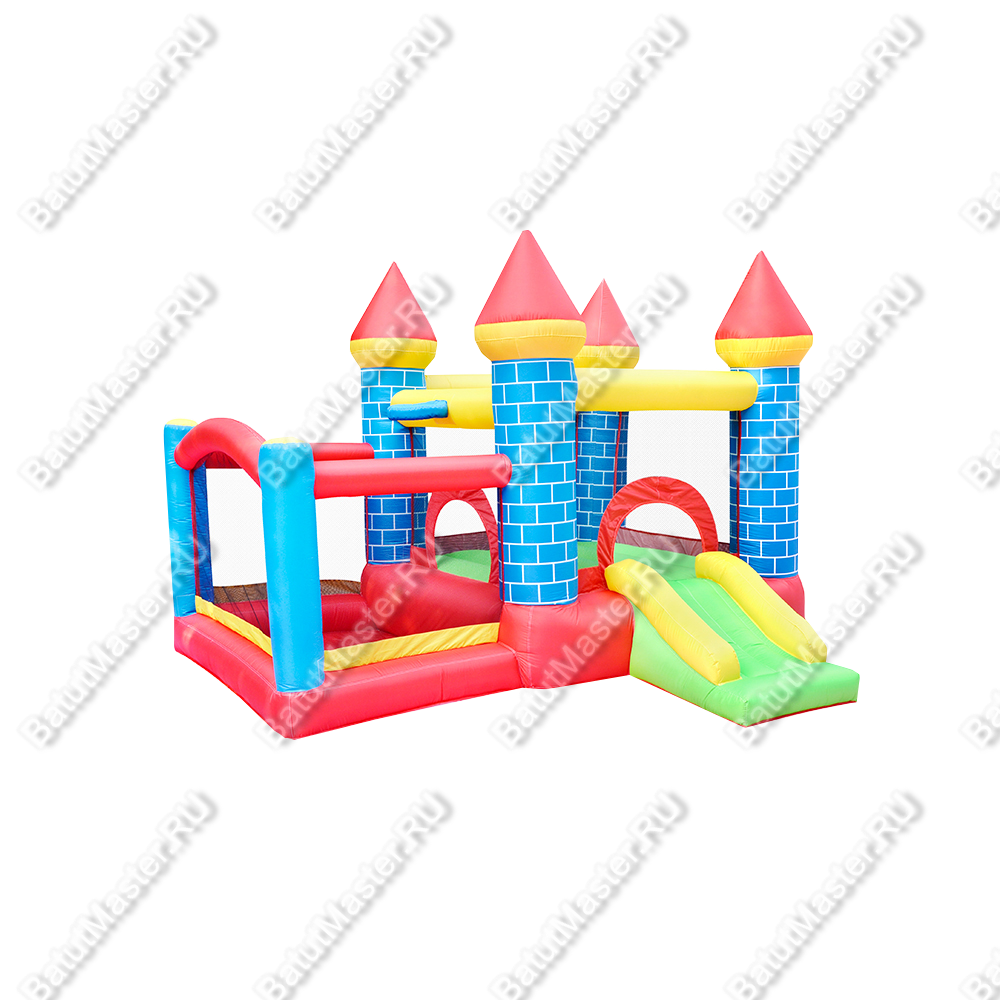 Батут для дачи "Замок чудес"  3*2,7*2,1 м