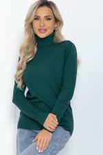 Водолазка "Зимняя история" (зеленая) Б12087 LT Collection