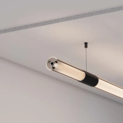 Профиль ROUND-D36-360-2500 ANOD BLACK (Arlight, Алюминий) 050250