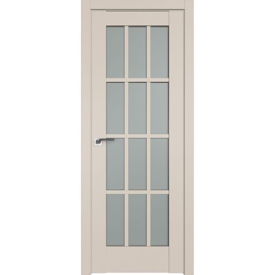 Фото межкомнатной двери unilack Profil Doors 102U санд стекло матовое