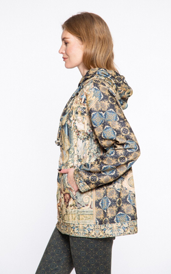 Худи "Барокко", по мотивам рисунков на средневековой портьере, представляющих Венеру и амуров. Эпоха короля Людовика XIV