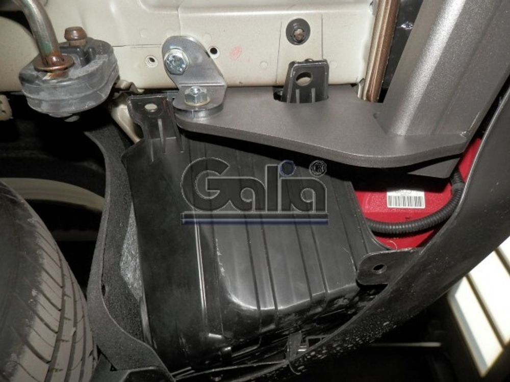 Фаркоп оцинкованный Galia K038A для Kia Carens 2013-(паспорт и сертификат в комплекте)(без электрики)