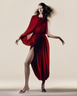 Брюки восточные алые