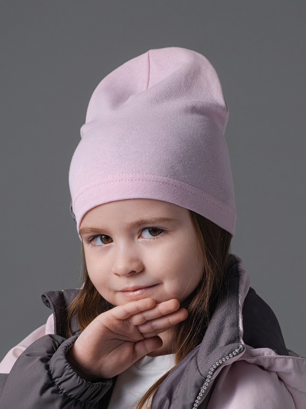 Шапка трикотажная однослойная (Безе) ЛАЙТ