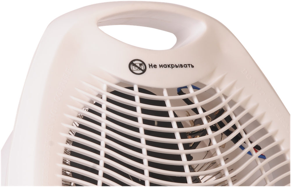 Тепловентилятор Союз ТВС-2000, белый, спиральный нагреватель, механическое управление