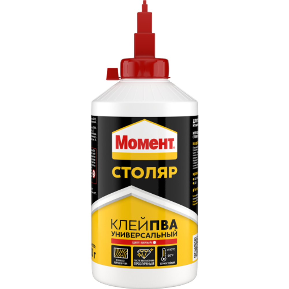 Клей Момент 1960504 Столяр ПВА универсальный 750 гр. | Момент