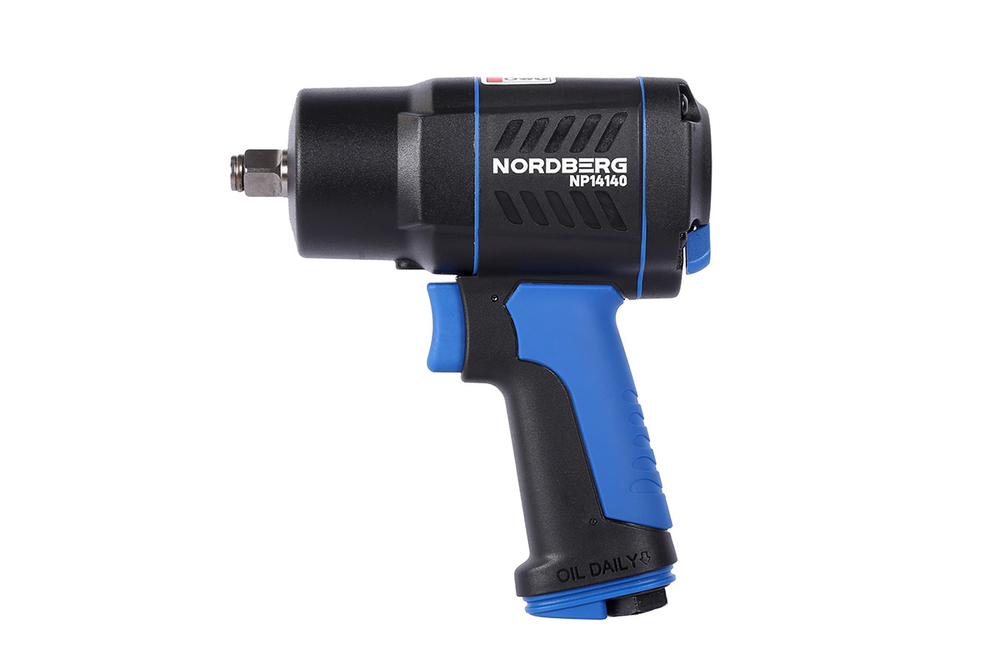 NORDBERG (NP14140) Пневмогайковерт ударный 1/2", 1550 Нм