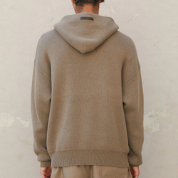 Толстовка Fear of God Essentials FW21 Knit Pullover Harvest Logo, FOG-FW21-014