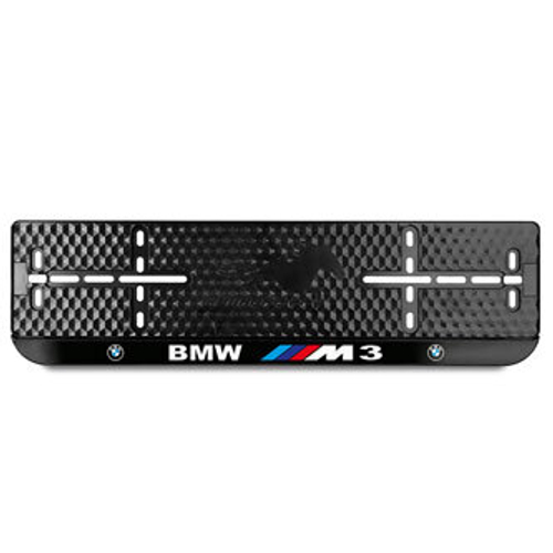 Номерные рамки на авто с LED подсветкой надписи BMW M3